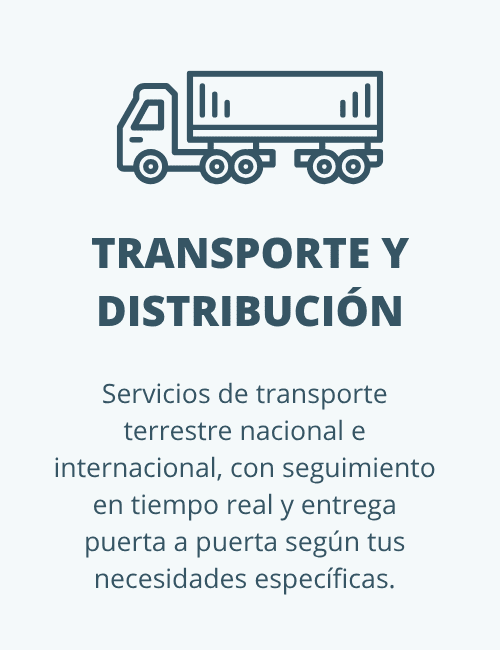 transporte y distribución