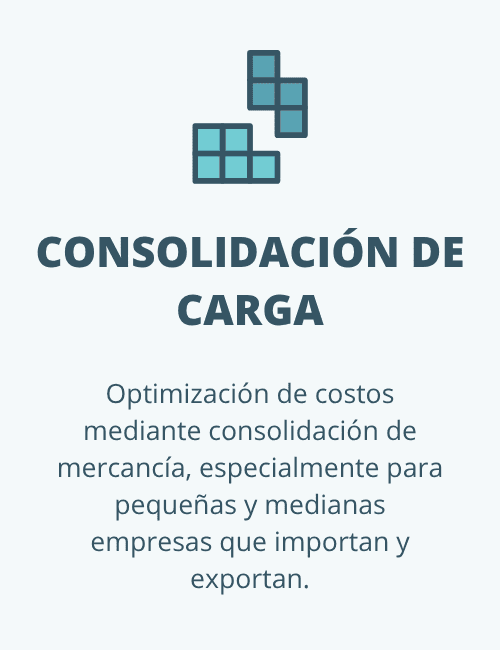 consolidación de carga