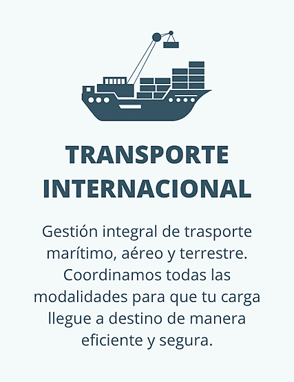 transporte internacional